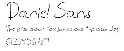 Daniel Sans Preview