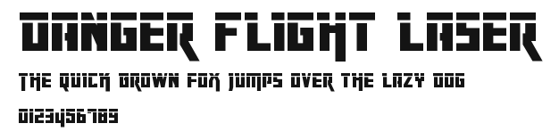 Danger Flight Laser Preview