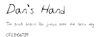 Dan's Hand Preview