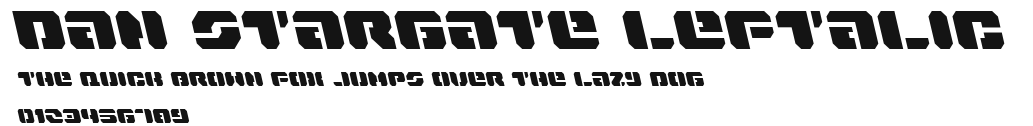 Dan Stargate Leftalic Preview