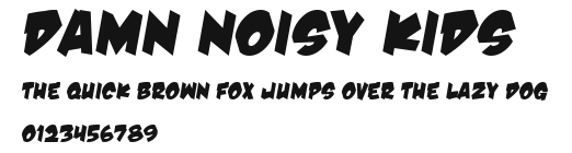 Damn Noisy Kids Preview