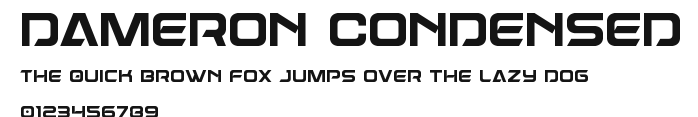 Dameron Condensed Preview