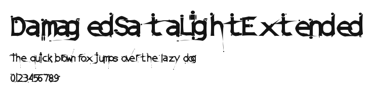 DamagedSataLightExtended Preview