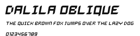 Dalila Oblique Preview