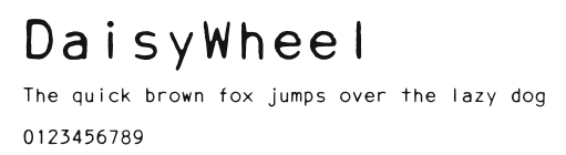 DaisyWheel Preview