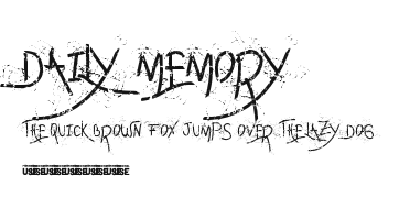 Daily memory Preview