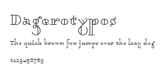 Dagerotypos Preview