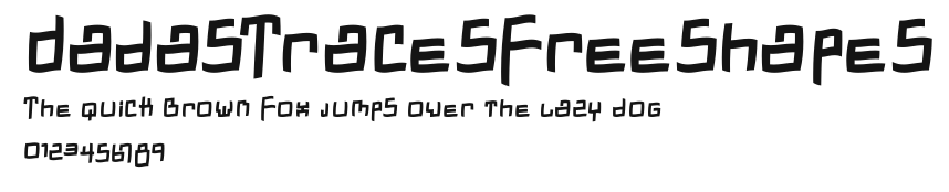 DadasTracesFreeshapes Preview