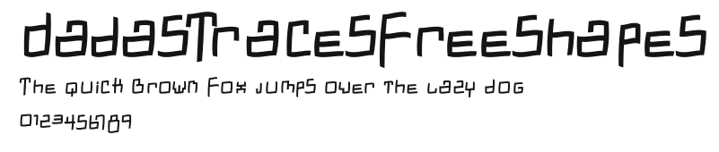 DadasTracesFreeshapes Preview