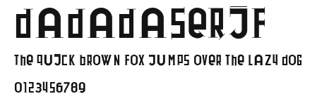 DadaDaSerif Preview
