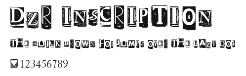 DZR INSCRIPTION Preview