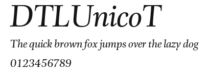 DTLUnicoT Preview