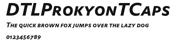 DTLProkyonTCaps Preview