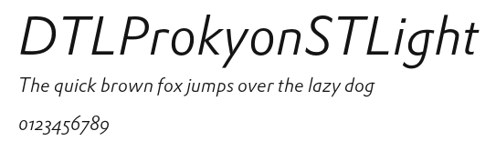 DTLProkyonSTLight Preview