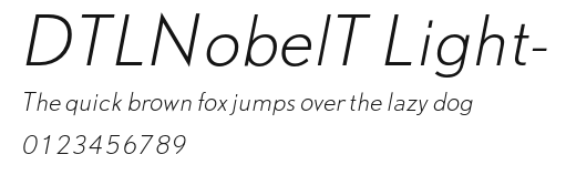 DTLNobelT Light- Preview
