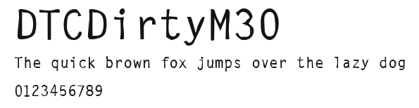 DTCDirtyM30 Preview