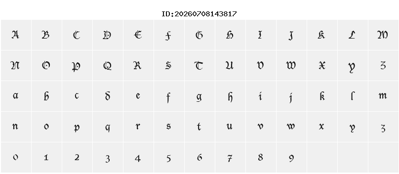 Character Map