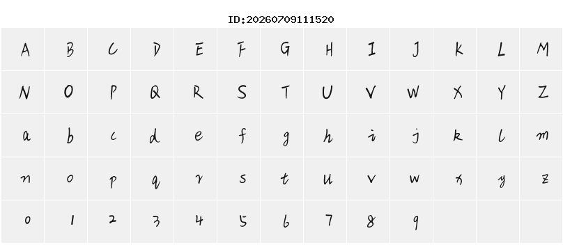 Character Map