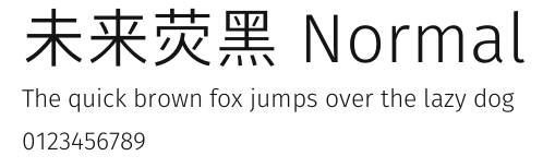 未来荧黑 Normal Preview
