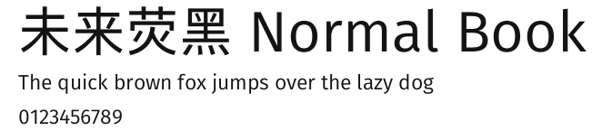 未来荧黑 Normal Book Preview