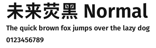 未来荧黑 Normal Preview