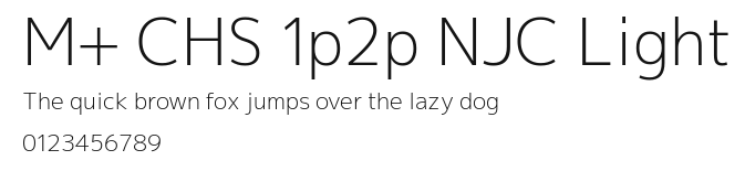 M+ CHS 1p2p NJC Light Preview
