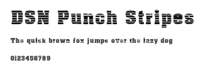 DSN Punch Stripes Preview