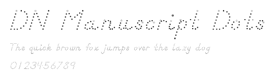 DN Manuscript Dots Preview
