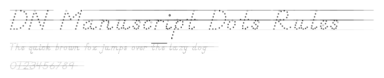 DN Manuscript Dots Rules Preview