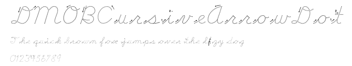 DMOBCursiveArrowDot Preview