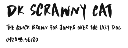 DK Scrawny Cat Preview