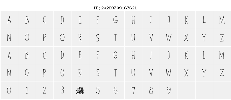 Character Map