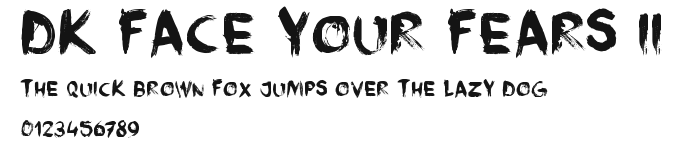 DK Face Your Fears II.ttf