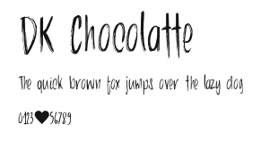 DK Chocolatte.otf