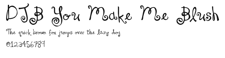 DJB You Make Me Blush Preview