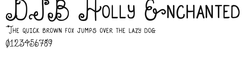 DJB Holly Enchanted.ttf