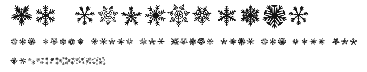 DH Snowflakes.ttf