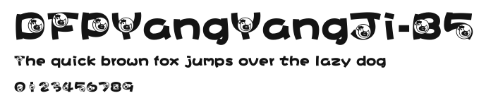 DFPYangYangJi-B5.ttf