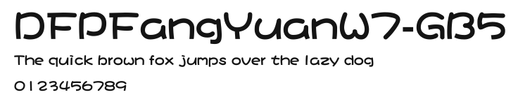 DFPFangYuanW7-GB5.ttf