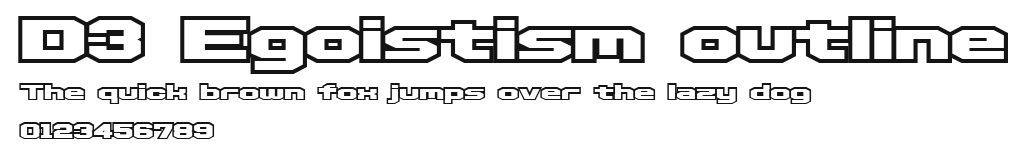 D3 Egoistism outline Preview