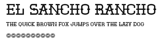 El Sancho Rancho.ttf