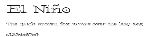 El Niño.ttf