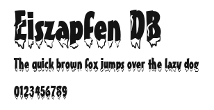 Eiszapfen DB.ttf