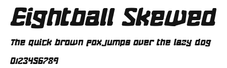 Eightball Skewed.ttf