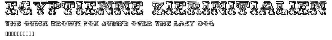 Egyptienne Zierinitialien.ttf