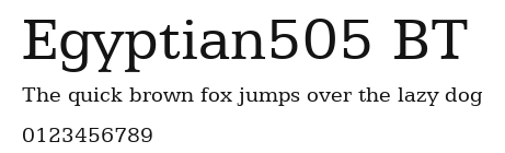 Egyptian505 BT.ttf