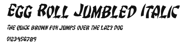 Egg Roll Jumbled Italic.ttf