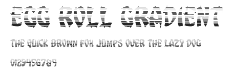 Egg Roll Gradient.ttf