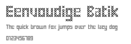 Eenvoudige Batik .ttf