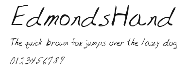 EdmondsHand.ttf
